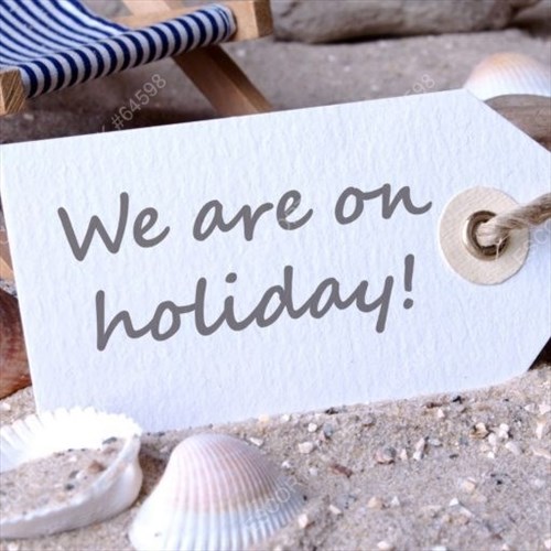 We are on holiday.  | ☎️ 52733288