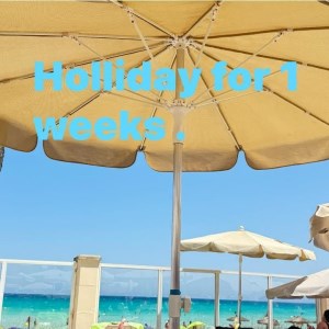 Holliday 1 week 
Storkøbenhavn

Tel: 91926543 // #1